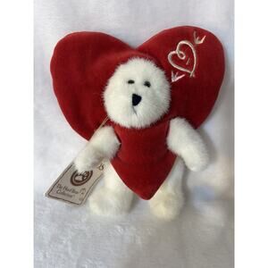 Boyds Plush "Ima Softheart" Valentine Heart 7" Jointed Bear Style #82045 Retired